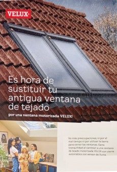 Es hora de sustituir tu antigua ventana de tejado