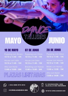 DANCE TALLERES en Creand¡Oh!