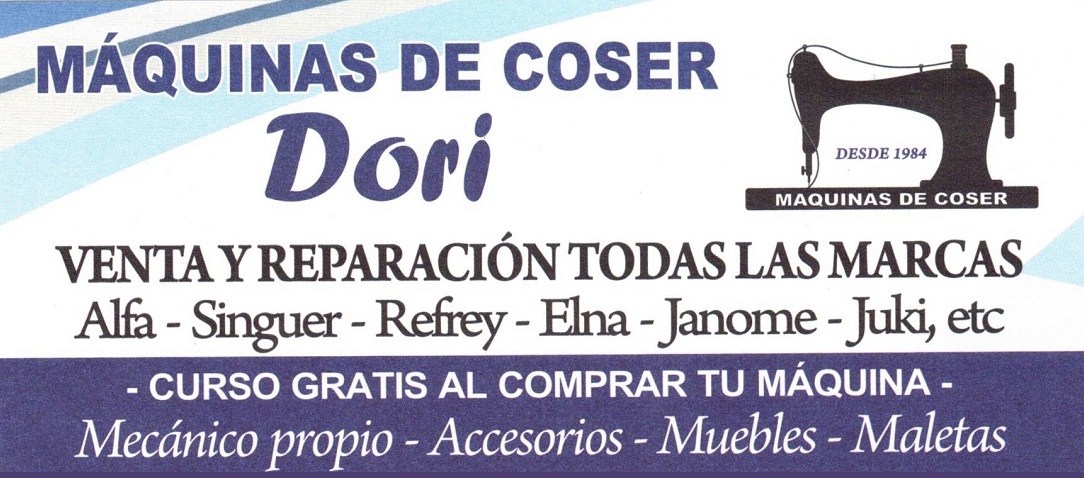 MÁQUINAS DE COSER DORI: Máquinas de Coser