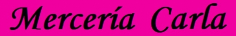 Logotipo de MERCERÍA CARLA