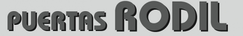 Logotipo de PUERTAS RODIL