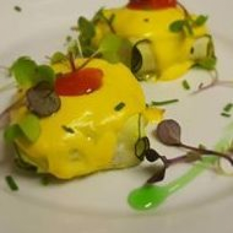 ravioli de calabacin 