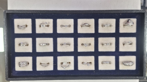 Sortijas 18Kt Blanca