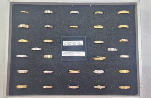 ALIANZAS 18Kt, 9Kt y Plata