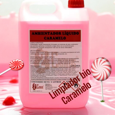 LIMPIADOR AROMA CARAMELO 5 LTS