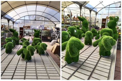 Figuras de c&eacute;sped