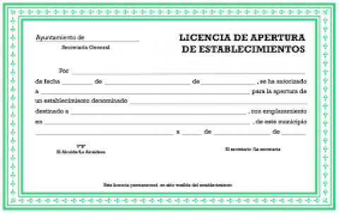 LICENCIA DE APERTURA